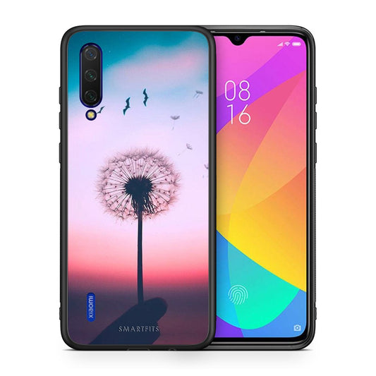 Θήκη Xiaomi Mi 9 Lite Wish Boho από τη Smartfits με σχέδιο στο πίσω μέρος και μαύρο περίβλημα | Xiaomi Mi 9 Lite Wish Boho case with colorful back and black bezels