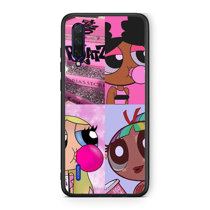 Xiaomi Mi 9 Lite Bubble Girls Θήκη Αγίου Βαλεντίνου από τη Smartfits με σχέδιο στο πίσω μέρος και μαύρο περίβλημα | Smartphone case with colorful back and black bezels by Smartfits