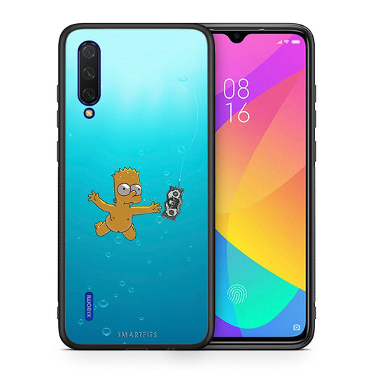 Θήκη Xiaomi Mi 9 Lite Chasing Money από τη Smartfits με σχέδιο στο πίσω μέρος και μαύρο περίβλημα | Xiaomi Mi 9 Lite Chasing Money case with colorful back and black bezels