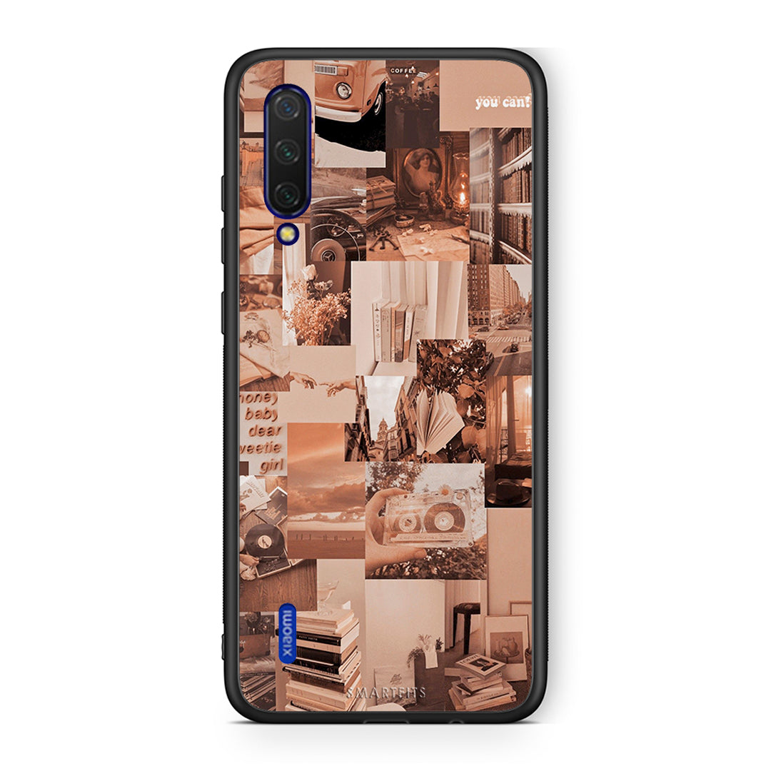 Xiaomi Mi 9 Lite Collage You Can Θήκη Αγίου Βαλεντίνου από τη Smartfits με σχέδιο στο πίσω μέρος και μαύρο περίβλημα | Smartphone case with colorful back and black bezels by Smartfits