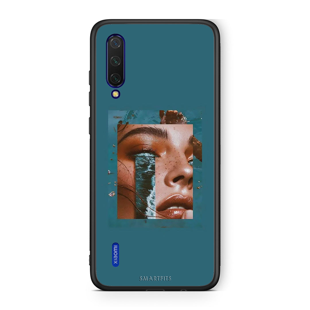 Xiaomi Mi 9 Lite Cry An Ocean θήκη από τη Smartfits με σχέδιο στο πίσω μέρος και μαύρο περίβλημα | Smartphone case with colorful back and black bezels by Smartfits