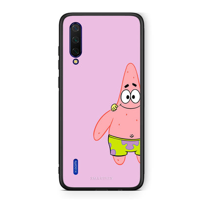 Xiaomi Mi 9 Lite  Friends Patrick θήκη από τη Smartfits με σχέδιο στο πίσω μέρος και μαύρο περίβλημα | Smartphone case with colorful back and black bezels by Smartfits