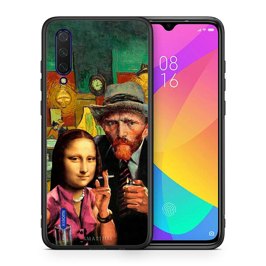 Θήκη Xiaomi Mi 9 Lite Funny Art από τη Smartfits με σχέδιο στο πίσω μέρος και μαύρο περίβλημα | Xiaomi Mi 9 Lite Funny Art case with colorful back and black bezels