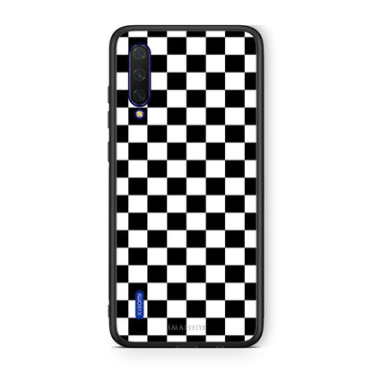 4 - Xiaomi Mi 9 Lite Squares Geometric case, cover, bumper