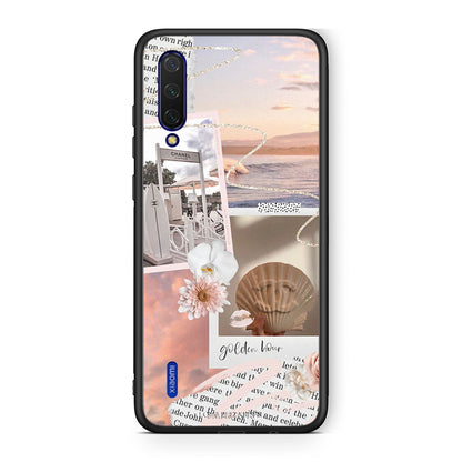 Xiaomi Mi 9 Lite Golden Hour Θήκη Αγίου Βαλεντίνου από τη Smartfits με σχέδιο στο πίσω μέρος και μαύρο περίβλημα | Smartphone case with colorful back and black bezels by Smartfits