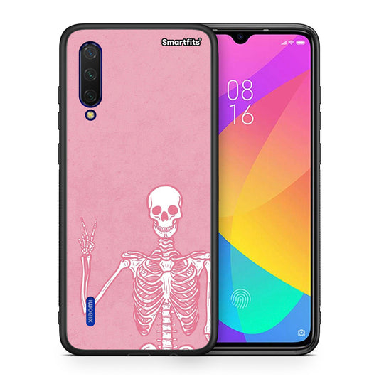 Θήκη Xiaomi Mi 9 Lite Halloween Motivation από τη Smartfits με σχέδιο στο πίσω μέρος και μαύρο περίβλημα | Xiaomi Mi 9 Lite Halloween Motivation case with colorful back and black bezels