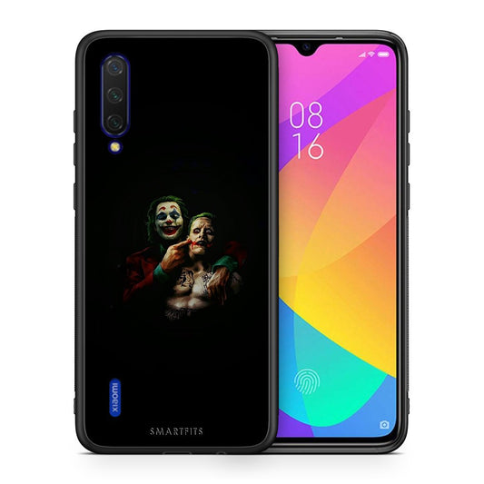 Θήκη Xiaomi Mi 9 Lite Clown Hero από τη Smartfits με σχέδιο στο πίσω μέρος και μαύρο περίβλημα | Xiaomi Mi 9 Lite Clown Hero case with colorful back and black bezels