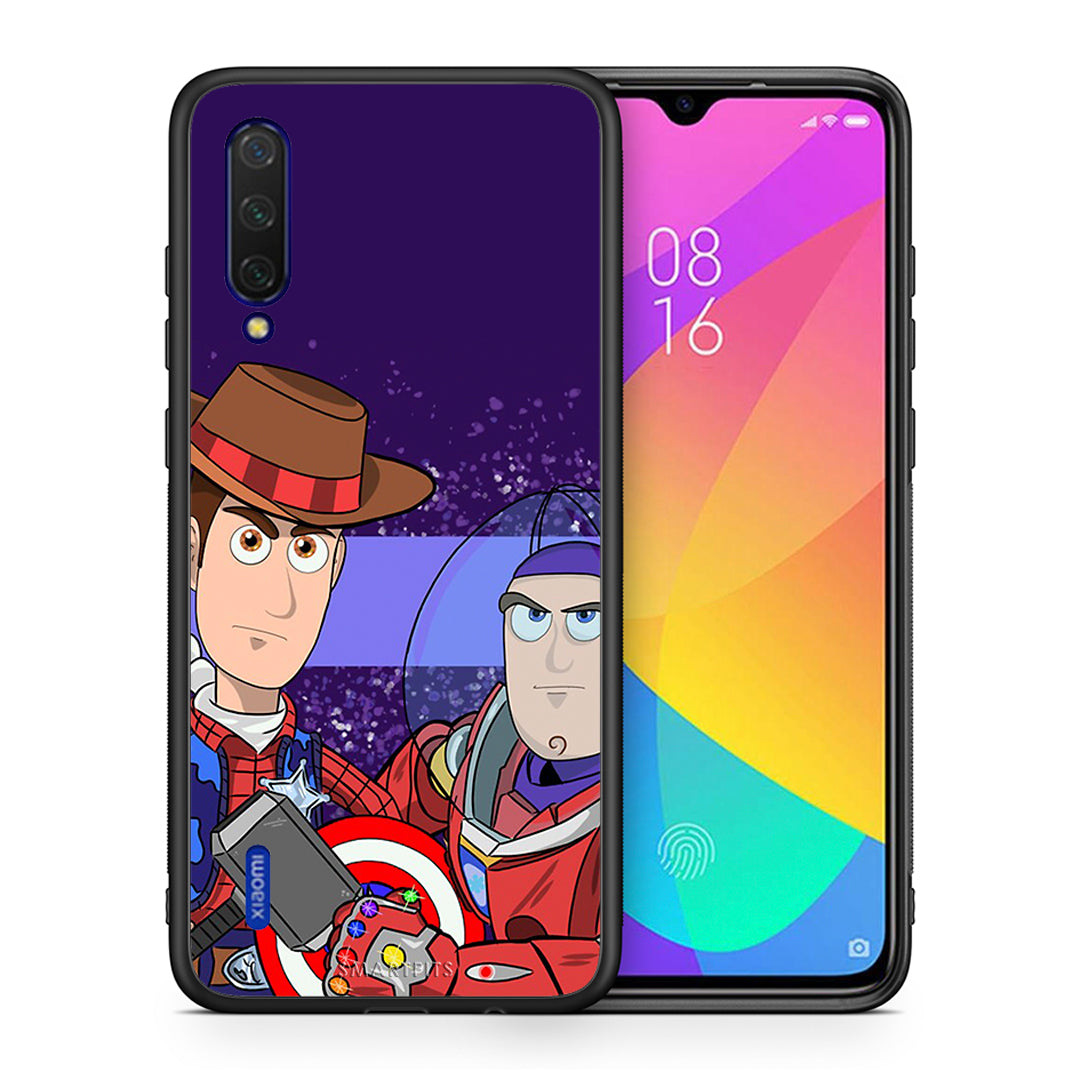 Θήκη Xiaomi Mi 9 Lite Infinity Story από τη Smartfits με σχέδιο στο πίσω μέρος και μαύρο περίβλημα | Xiaomi Mi 9 Lite Infinity Story case with colorful back and black bezels