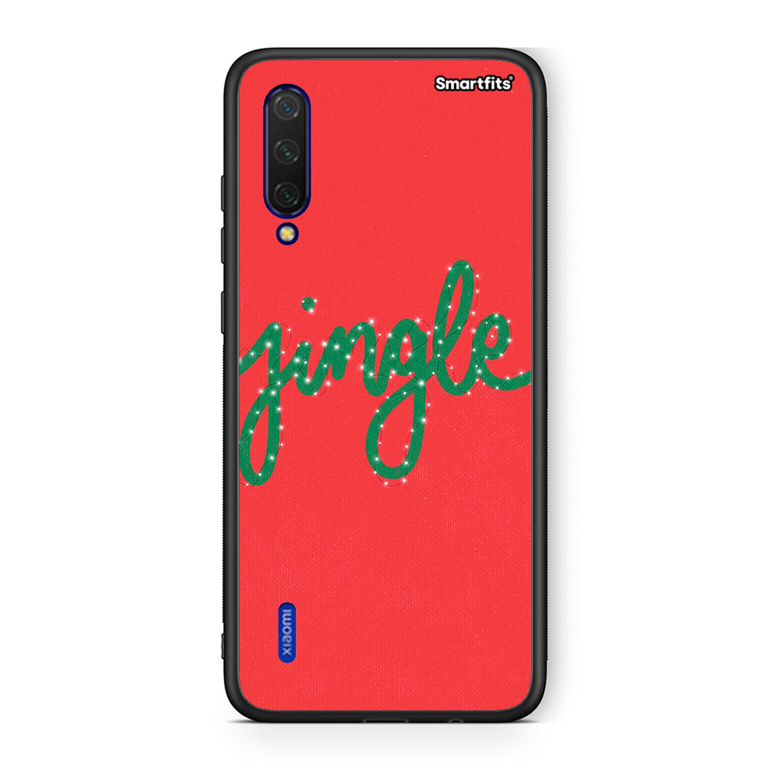 Xiaomi Mi 9 Lite Jingle Xmas θήκη από τη Smartfits με σχέδιο στο πίσω μέρος και μαύρο περίβλημα | Smartphone case with colorful back and black bezels by Smartfits