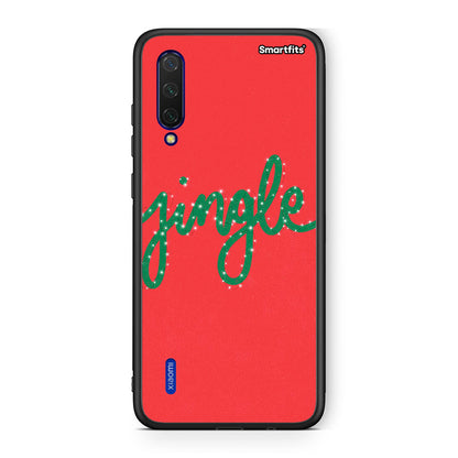 Xiaomi Mi 9 Lite Jingle Xmas θήκη από τη Smartfits με σχέδιο στο πίσω μέρος και μαύρο περίβλημα | Smartphone case with colorful back and black bezels by Smartfits