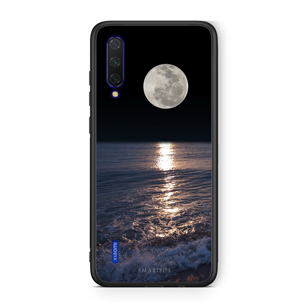 4 - Xiaomi Mi 9 Lite Moon Landscape case, cover, bumper