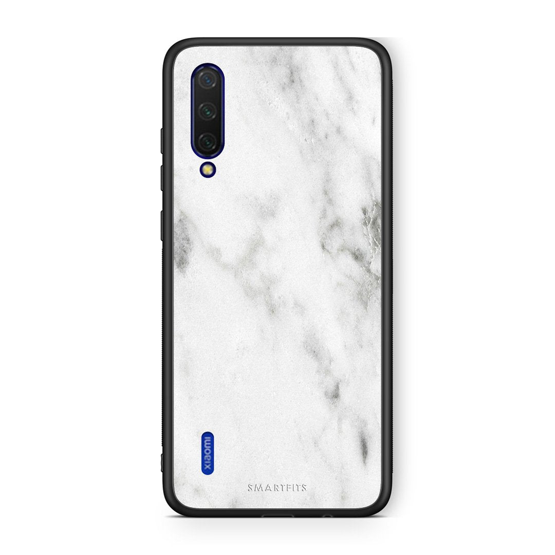 2 - Xiaomi Mi 9 Lite  White marble case, cover, bumper