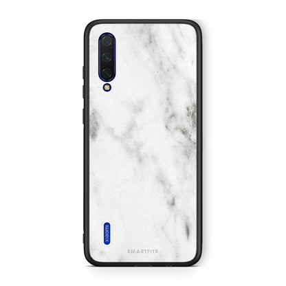2 - Xiaomi Mi 9 Lite  White marble case, cover, bumper