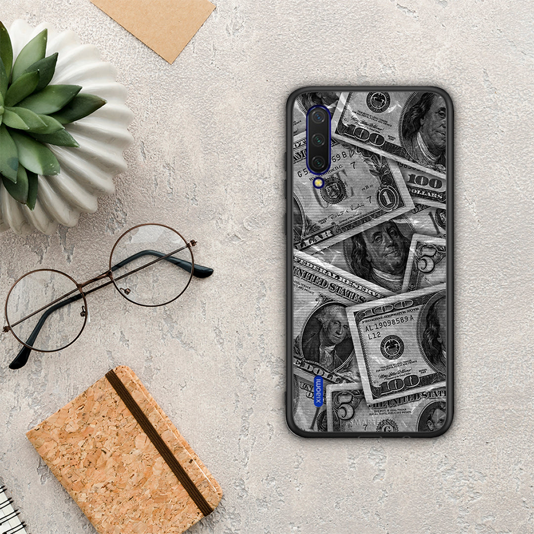 Money Dollars - Xiaomi Mi 9 Lite θήκη