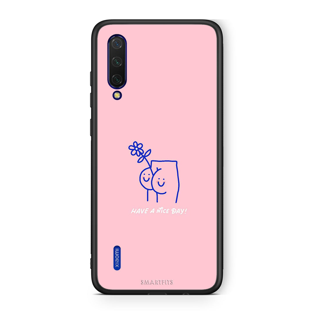 Xiaomi Mi 9 Lite Nice Day θήκη από τη Smartfits με σχέδιο στο πίσω μέρος και μαύρο περίβλημα | Smartphone case with colorful back and black bezels by Smartfits