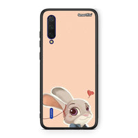 Thumbnail for Xiaomi Mi 9 Lite Nick Wilde And Judy Hopps Love 2 θήκη από τη Smartfits με σχέδιο στο πίσω μέρος και μαύρο περίβλημα | Smartphone case with colorful back and black bezels by Smartfits