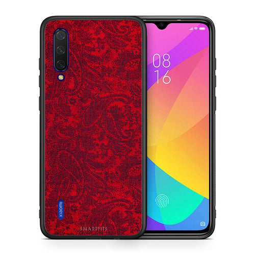 Θήκη Xiaomi Mi 9 Lite Paisley Cashmere από τη Smartfits με σχέδιο στο πίσω μέρος και μαύρο περίβλημα | Xiaomi Mi 9 Lite Paisley Cashmere case with colorful back and black bezels