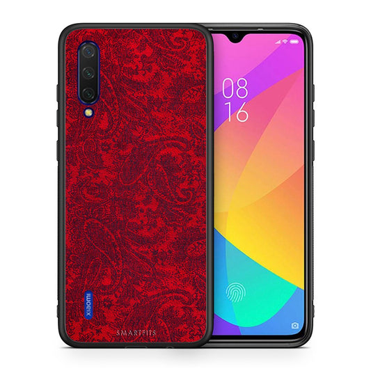 Θήκη Xiaomi Mi 9 Lite Paisley Cashmere από τη Smartfits με σχέδιο στο πίσω μέρος και μαύρο περίβλημα | Xiaomi Mi 9 Lite Paisley Cashmere case with colorful back and black bezels