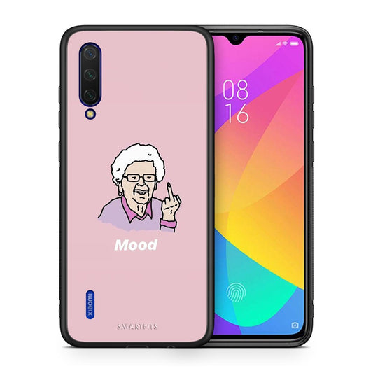 Θήκη Xiaomi Mi 9 Lite Mood PopArt από τη Smartfits με σχέδιο στο πίσω μέρος και μαύρο περίβλημα | Xiaomi Mi 9 Lite Mood PopArt case with colorful back and black bezels