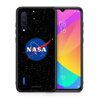 Thumbnail for Θήκη Xiaomi Mi 9 Lite NASA PopArt από τη Smartfits με σχέδιο στο πίσω μέρος και μαύρο περίβλημα | Xiaomi Mi 9 Lite NASA PopArt case with colorful back and black bezels