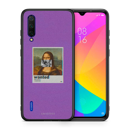 Θήκη Xiaomi Mi 9 Lite Monalisa Popart από τη Smartfits με σχέδιο στο πίσω μέρος και μαύρο περίβλημα | Xiaomi Mi 9 Lite Monalisa Popart case with colorful back and black bezels