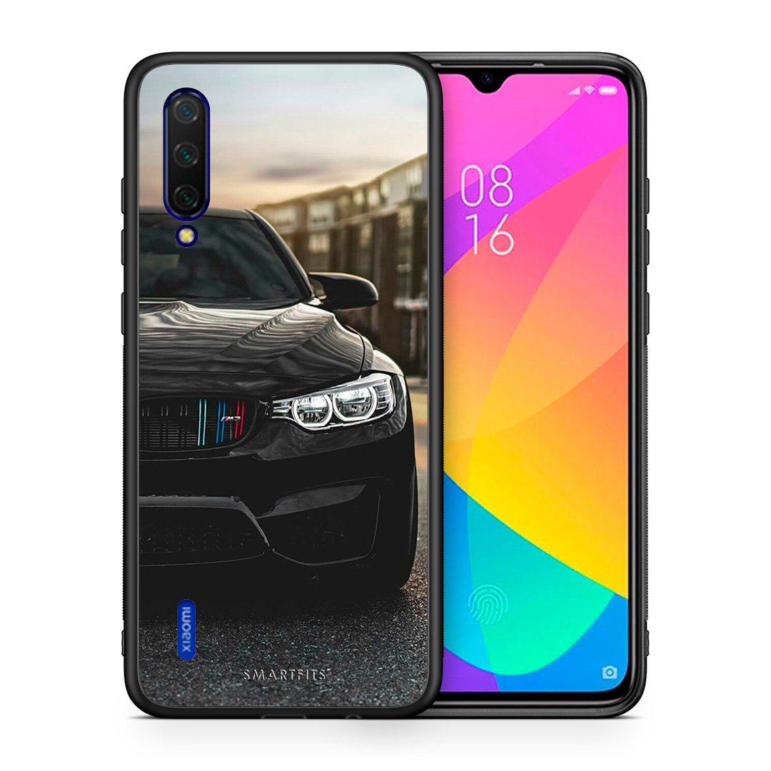 Θήκη Xiaomi Mi 9 Lite M3 Racing από τη Smartfits με σχέδιο στο πίσω μέρος και μαύρο περίβλημα | Xiaomi Mi 9 Lite M3 Racing case with colorful back and black bezels