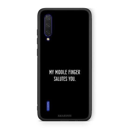 Xiaomi Mi 9 Lite Salute θήκη από τη Smartfits με σχέδιο στο πίσω μέρος και μαύρο περίβλημα | Smartphone case with colorful back and black bezels by Smartfits