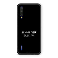 Thumbnail for Xiaomi Mi 9 Lite Salute θήκη από τη Smartfits με σχέδιο στο πίσω μέρος και μαύρο περίβλημα | Smartphone case with colorful back and black bezels by Smartfits