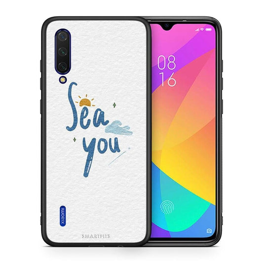 Θήκη Xiaomi Mi 9 Lite Sea You από τη Smartfits με σχέδιο στο πίσω μέρος και μαύρο περίβλημα | Xiaomi Mi 9 Lite Sea You case with colorful back and black bezels