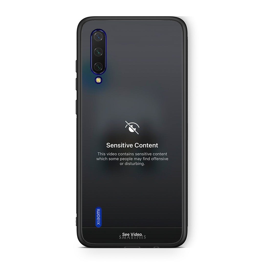 Xiaomi Mi 9 Lite Sensitive Content θήκη από τη Smartfits με σχέδιο στο πίσω μέρος και μαύρο περίβλημα | Smartphone case with colorful back and black bezels by Smartfits