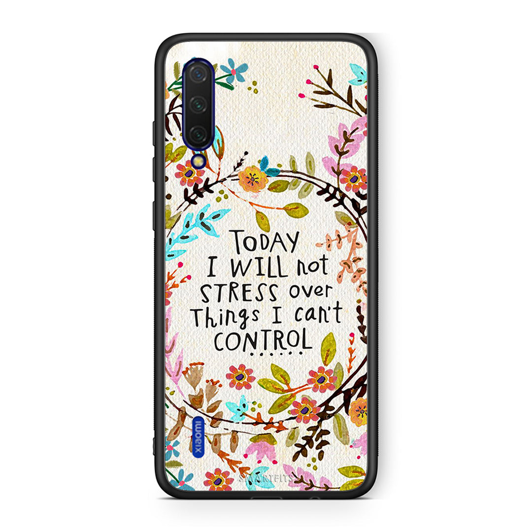 Xiaomi Mi 9 Lite Stress Over θήκη από τη Smartfits με σχέδιο στο πίσω μέρος και μαύρο περίβλημα | Smartphone case with colorful back and black bezels by Smartfits