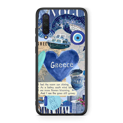 Xiaomi Mi 9 Lite Summer In Greece Θήκη από τη Smartfits με σχέδιο στο πίσω μέρος και μαύρο περίβλημα | Smartphone case with colorful back and black bezels by Smartfits