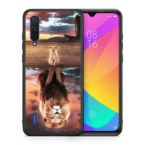 Θήκη Αγίου Βαλεντίνου Xiaomi Mi 9 Lite Sunset Dreams από τη Smartfits με σχέδιο στο πίσω μέρος και μαύρο περίβλημα | Xiaomi Mi 9 Lite Sunset Dreams case with colorful back and black bezels