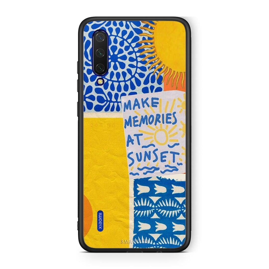 Xiaomi Mi 9 Lite Sunset Memories Θήκη από τη Smartfits με σχέδιο στο πίσω μέρος και μαύρο περίβλημα | Smartphone case with colorful back and black bezels by Smartfits