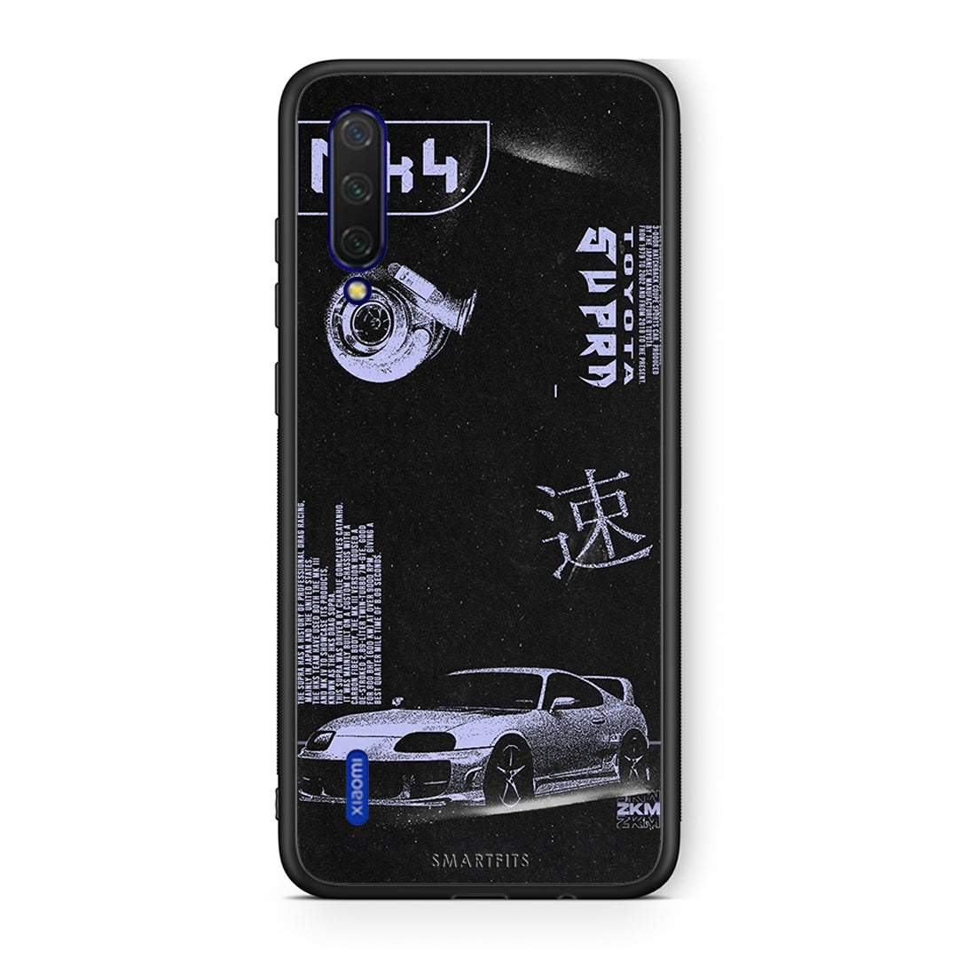 Xiaomi Mi 9 Lite Tokyo Drift Θήκη Αγίου Βαλεντίνου από τη Smartfits με σχέδιο στο πίσω μέρος και μαύρο περίβλημα | Smartphone case with colorful back and black bezels by Smartfits