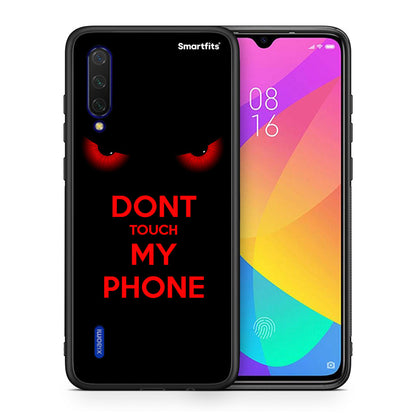 Θήκη Xiaomi Mi 9 Lite Touch My Phone από τη Smartfits με σχέδιο στο πίσω μέρος και μαύρο περίβλημα | Xiaomi Mi 9 Lite Touch My Phone case with colorful back and black bezels