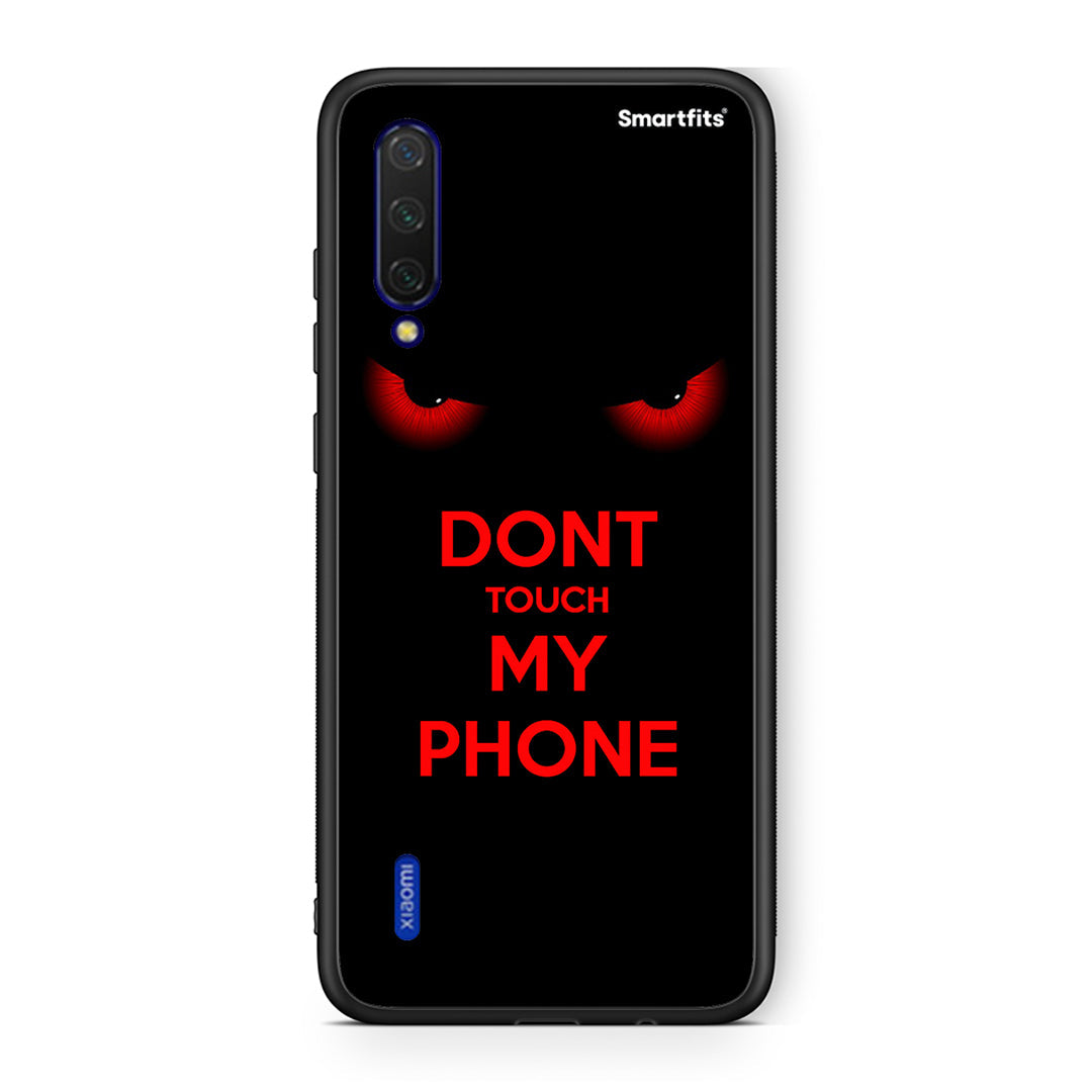 Xiaomi Mi 9 Lite Touch My Phone Θήκη από τη Smartfits με σχέδιο στο πίσω μέρος και μαύρο περίβλημα | Smartphone case with colorful back and black bezels by Smartfits