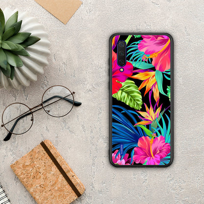 Tropical Flowers - Xiaomi Mi 9 Lite θήκη