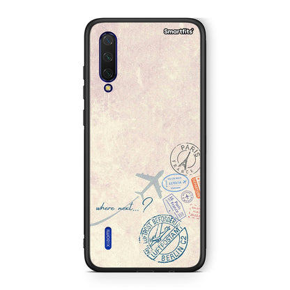 Xiaomi Mi 9 Lite Where Next Θήκη από τη Smartfits με σχέδιο στο πίσω μέρος και μαύρο περίβλημα | Smartphone case with colorful back and black bezels by Smartfits
