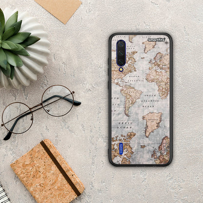World Map - Xiaomi Mi 9 Lite θήκη
