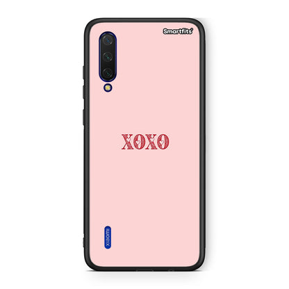 Xiaomi Mi 9 Lite XOXO Love θήκη από τη Smartfits με σχέδιο στο πίσω μέρος και μαύρο περίβλημα | Smartphone case with colorful back and black bezels by Smartfits