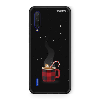 Xiaomi Mi 9 Lite Xmas Bathing θήκη από τη Smartfits με σχέδιο στο πίσω μέρος και μαύρο περίβλημα | Smartphone case with colorful back and black bezels by Smartfits