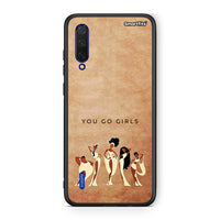 Thumbnail for Xiaomi Mi 9 Lite You Go Girl θήκη από τη Smartfits με σχέδιο στο πίσω μέρος και μαύρο περίβλημα | Smartphone case with colorful back and black bezels by Smartfits