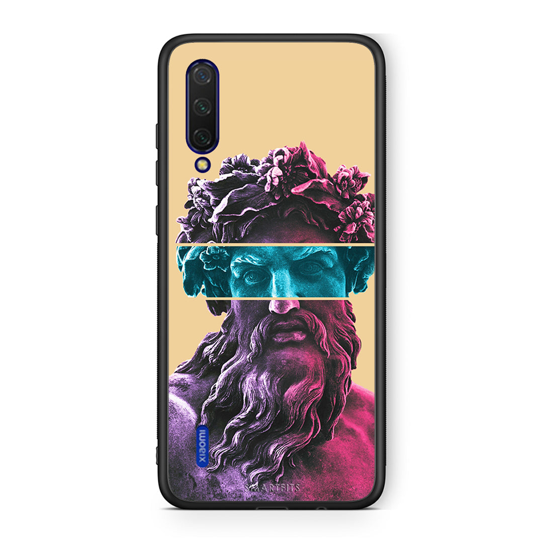 Xiaomi Mi 9 Lite Zeus Art Θήκη Αγίου Βαλεντίνου από τη Smartfits με σχέδιο στο πίσω μέρος και μαύρο περίβλημα | Smartphone case with colorful back and black bezels by Smartfits
