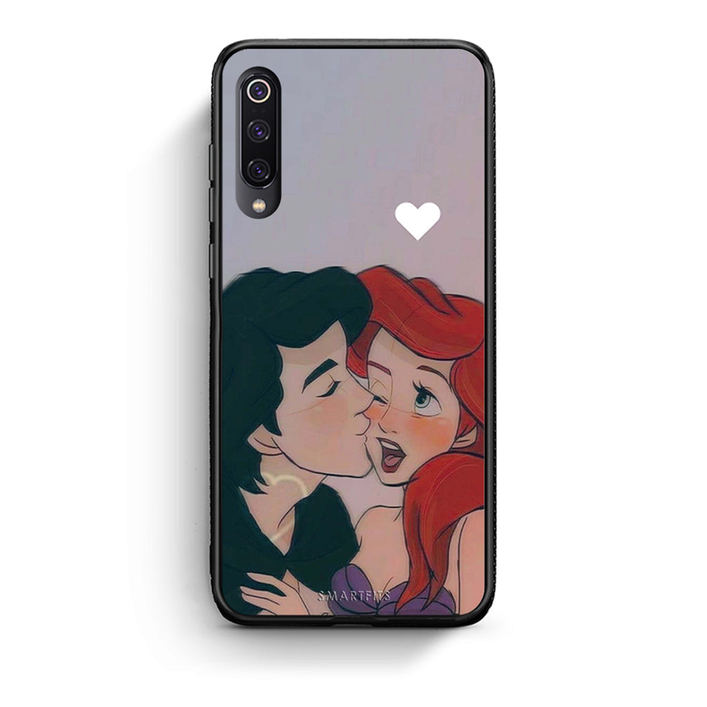 Xiaomi Mi 9 Mermaid Love Θήκη Αγίου Βαλεντίνου από τη Smartfits με σχέδιο στο πίσω μέρος και μαύρο περίβλημα | Smartphone case with colorful back and black bezels by Smartfits