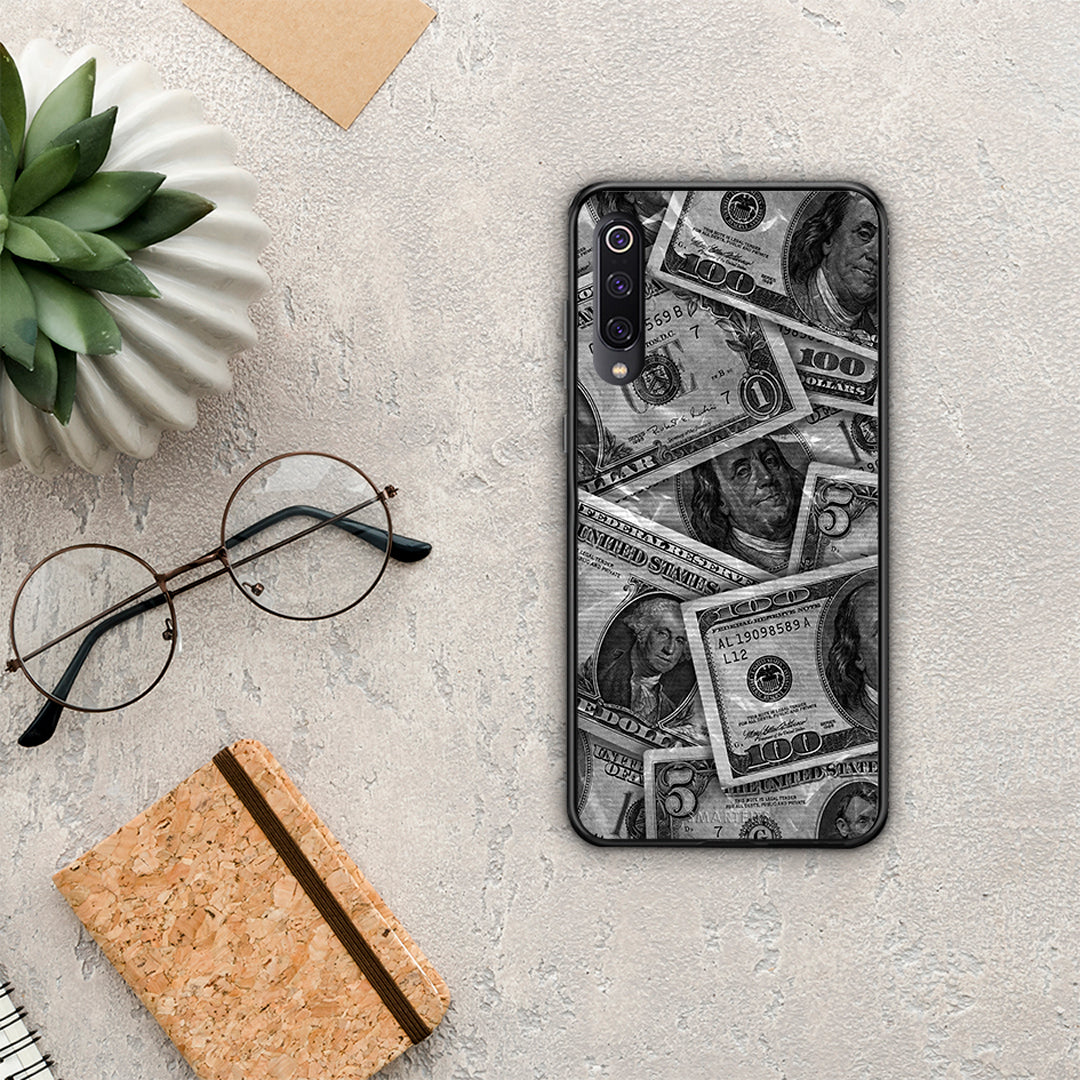 Money Dollars - Xiaomi Mi 9 θήκη
