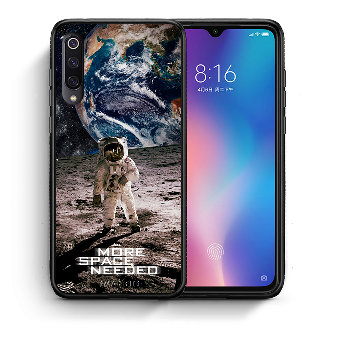 Θήκη Xiaomi Mi 9 More Space από τη Smartfits με σχέδιο στο πίσω μέρος και μαύρο περίβλημα | Xiaomi Mi 9 More Space case with colorful back and black bezels