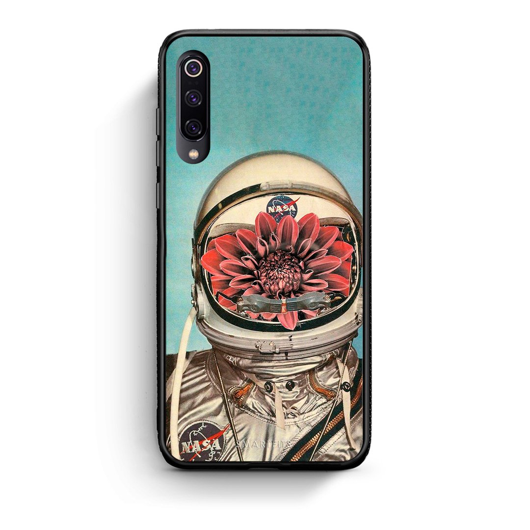 Xiaomi Mi 9 Nasa Bloom θήκη από τη Smartfits με σχέδιο στο πίσω μέρος και μαύρο περίβλημα | Smartphone case with colorful back and black bezels by Smartfits