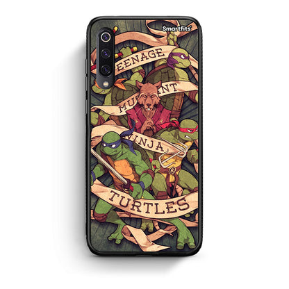 Xiaomi Mi 9 Ninja Turtles θήκη από τη Smartfits με σχέδιο στο πίσω μέρος και μαύρο περίβλημα | Smartphone case with colorful back and black bezels by Smartfits