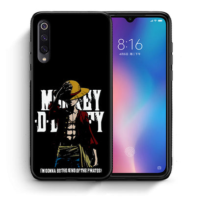 Θήκη Xiaomi Mi 9 Pirate King από τη Smartfits με σχέδιο στο πίσω μέρος και μαύρο περίβλημα | Xiaomi Mi 9 Pirate King case with colorful back and black bezels